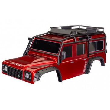 Body TRX-4 Defender Clipless, Red