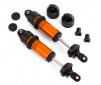 Shocks, GT-Maxx, aluminum (orange-anodized) (fully assembled w/o spri