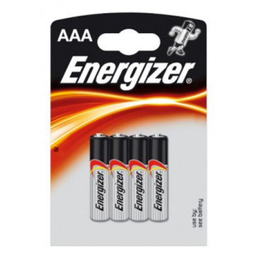 4 Batterijen Energizer AAA