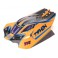 1/8 Clipless Painted Decaled Body Orange: TYPHON 4X4
