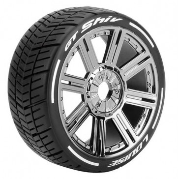 GT-SHIV 1/8 FR/RR S UPER SOFT HEX 17MM SPOKE/BLACK