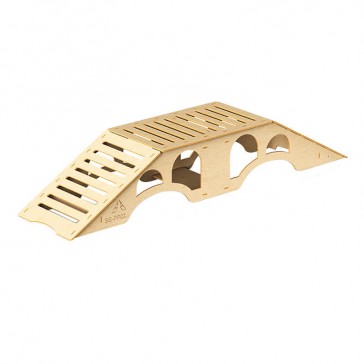 WOOD BOARD CLIMBING A RAMP/TABLETOP 150x635x115mm