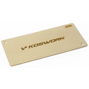 Lest de batterie Shorty 94x46x0.6mm Koswork - 22g