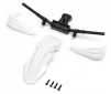 Fender Handguards & Handle Bars White: Promoto-SM