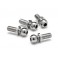 Ball 4.7X6.5mm (4-40/Hex Socket/Silver/4pcs)