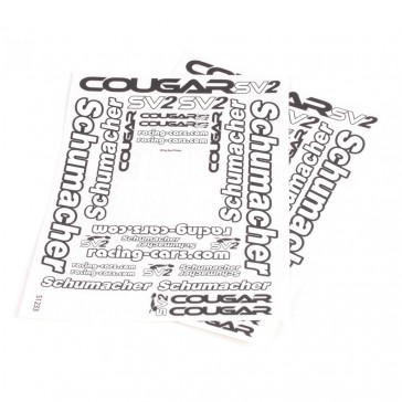 Decal sheet - Cougar SV2  pk2