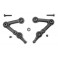 Set Of Suspension Arms 6 deg. Caster Hard (2)