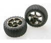 Tires & wheels, assembled (Tracer 2.2 black chrome wheels, A