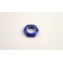 DISC.. Wheel nut with nylon(Blue/4Pcs)