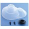 DISC.. RC10B4/T4 0.45" MOULDED GEAR COVER CLEAR