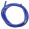 DISC.. 16 AWG Silver Wire - Blue 90cm
