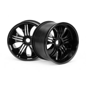 Tremor Wheel Black (115X70Mm 7Inch/2Pcs)