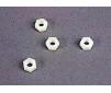 4mm nylon wheel nuts (4)