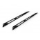 DISC.. Carbon Tail Boom Support (Black - 2 pcs) - Blade 130X