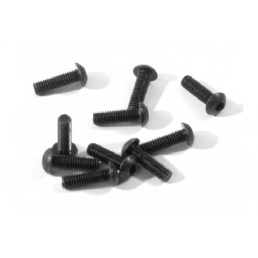 Button Head Screw M3X10Mm (Hex Socket/10 Pcs)