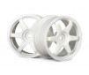 Te37 Wheel 26Mm White(Omm Offset)