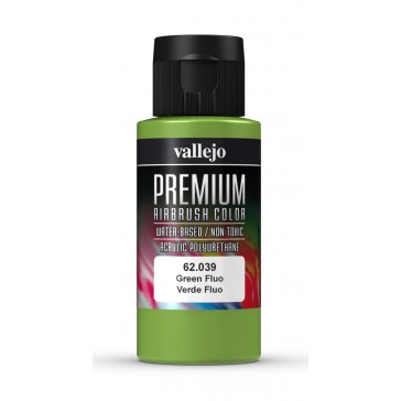 Premium RC acrylic color (60ml) - Green Fluo