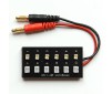 Charge lead for 1S Lipo 12 port : 6x MCX, MSR & 6x MCPX