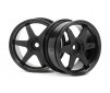 Te37 Wheel 26Mm Black (3Mm Offset)