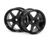 Te37 Wheel 26Mm Black (0Mm Offset)