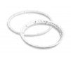 Heavy Duty Wheel Bead Lock Rings White/For 2 Whl