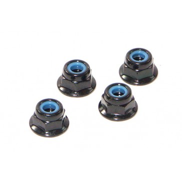 Flange Lock Nut M4 (4 Pcs)