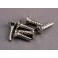 DISC.. Screws, 3x10mm countersunk self-tapping (6)