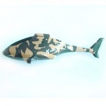 DISC.. FUSELAGE NE210A COMBAT - CAMOUFLAGE VERT