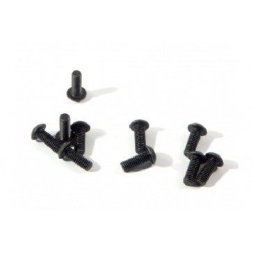 Button Head Screw M3X8Mm (Hex Socket/10Pcs)