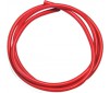 DISC.. 16 AWG Silver Wire - Red 90cm