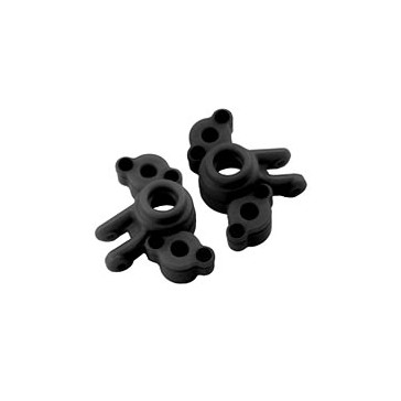 AXLE CARRIERS FOR TRAXXAS 1/16 MINI E-REVO/SLASH BLACK