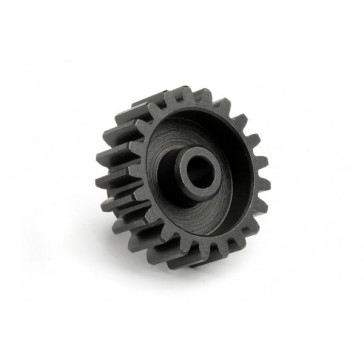 21T Steel Pinion Gear (0.8 M / 32DP 3.175 Shaft)