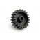 21T Steel Pinion Gear (0.8 M / 32DP 3.175 Shaft)