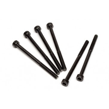 Cap Head Screw M3X42Mm (Black/6Pcs)