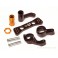 DISC.. HIGH PERFORMANCE ALUM. STEERING RACK SET (BROWN)