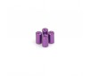 Purple Alloy Spacer - M3x14  pk4