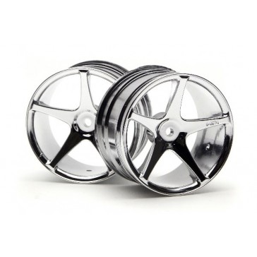 Super Star Wheel 57X35Mm (2.2In) Chromesuper Nitro