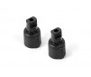 T2'008 Composite Solid Axle Driveshaft Adapters (2)