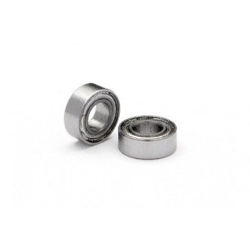 Ball Bearing 4 X 8 X 3Mm Zz (2 Pcs)