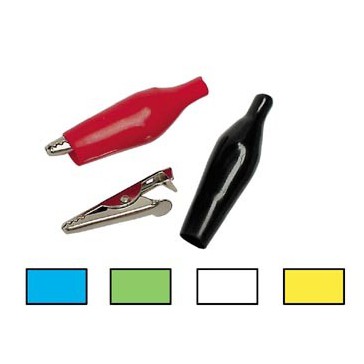 ALLIGATOR CLIP WITH RED BOOT, 27mm