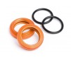 Shock Adjuster Nut 20Mm (Orange/2Pcs)