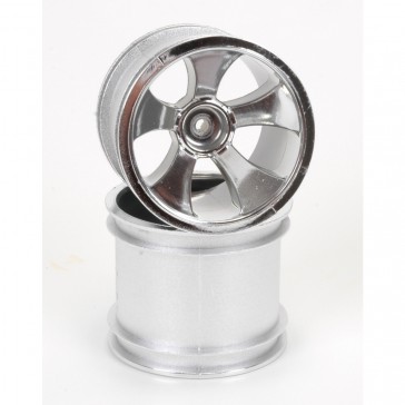 Chrome Wheel: 5 Spoke - XTR (pr)