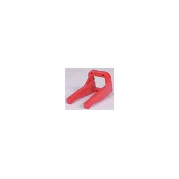 DISC..  BATI NYLON ROUGE M4 15-19  epais.27mm