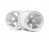 Super Star Mt Wheels Front (White/2.2In/2Pcs)