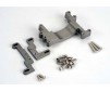 Engine mount, 2 piece, aluminum (w/ screws) (N. Stampede)