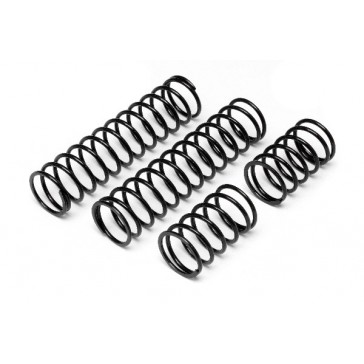 Shock Spring 23x155x2.4mm 17.5 Coils (Black/2pcs)