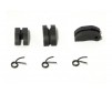 Teflon Clutch Shoe/0.9mm Spring Set (3Pcs/Each)