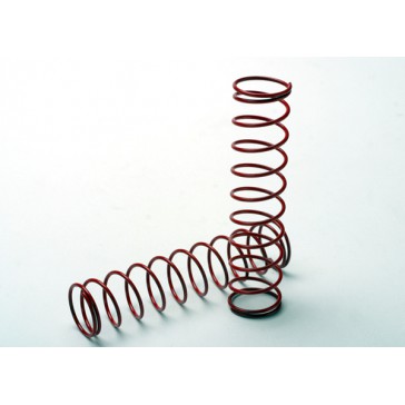 Springs, red (for Ultra Shocks only) (2.5 rate) (f/r) (2)