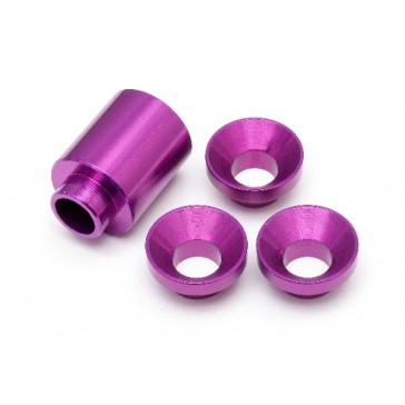 Spacer Set For Clutch Bell Holder (Purple)