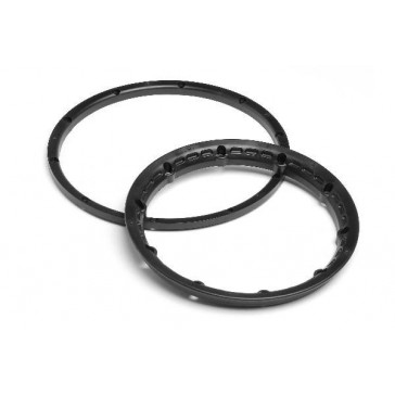 Heavy Duty Wheel Bead Lock Rings (Black/For 2 Whl)